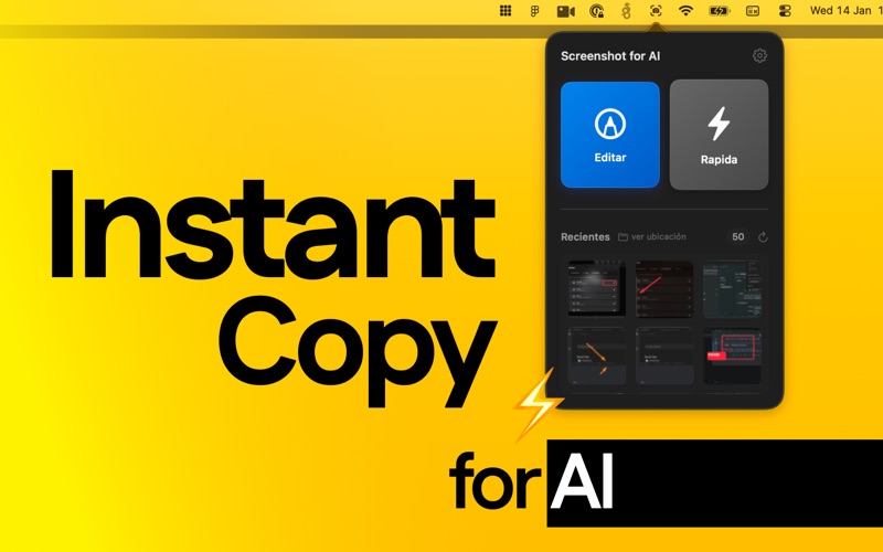 Screenshot for AI app screenshot