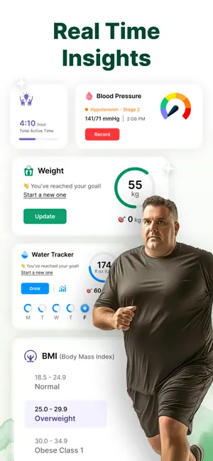 Step Counter and Pedometer App iPhone screenshot 2