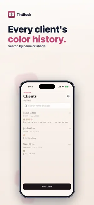 TintBook: Hair Color Formulas screenshot 3