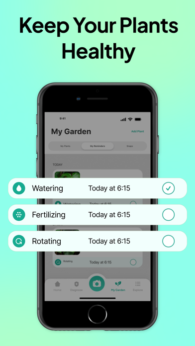 Plant Identification, Care App Screenshot