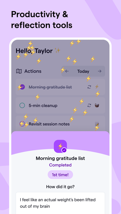 Shimmer Care: ADHD Coaching iPhone screenshot 10 - Health & Fitness app