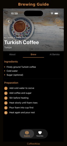 Coffee Atlas screenshot