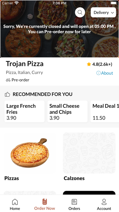 Trojan Pizza Leeds Screenshot