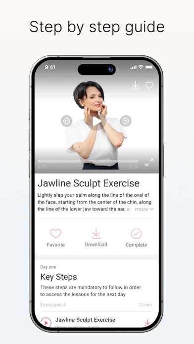 FaceTone: Face Fitness & Yoga Screenshot
