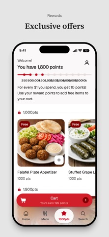 Cedar Grill iPhone screenshot