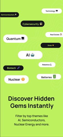 10x Stocks - Your AI Copilot iPhone screenshot