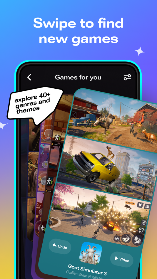 #3. Skich – Find new games (iOS) 由: Skich Limited