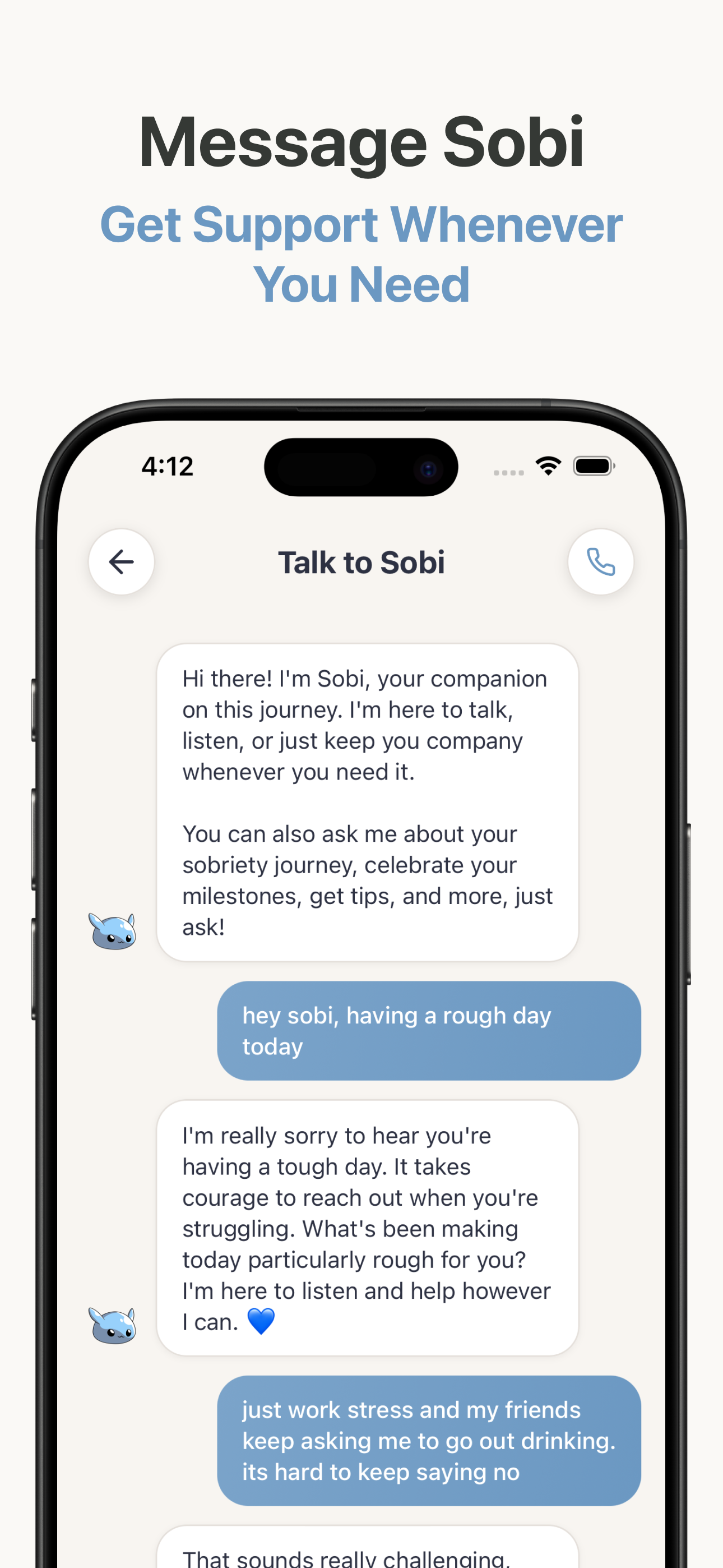 Sobi: Sobriety Tracker screenshot 4