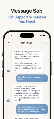 Sobi: Sobriety Tracker screenshot
