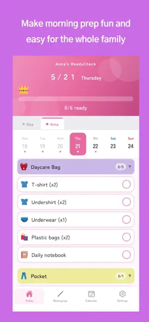 PackChecky screenshot 2
