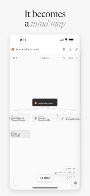 fork ai: PDF to Mind Map screenshot 2