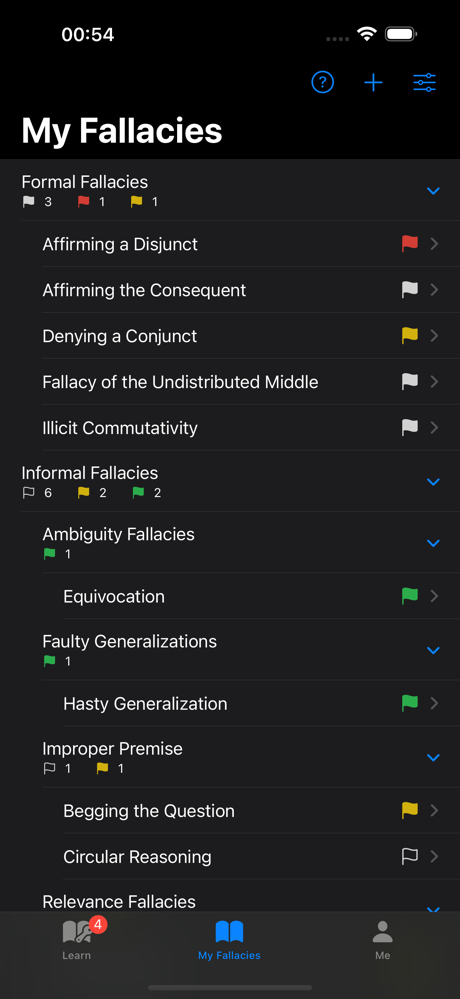 Logical Fallacy Memory screenshot 6