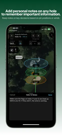 Screenshot von Tour Strategy Golf auf dem iPhone 5