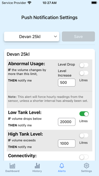 TankMate Level Monitoring screenshot 4