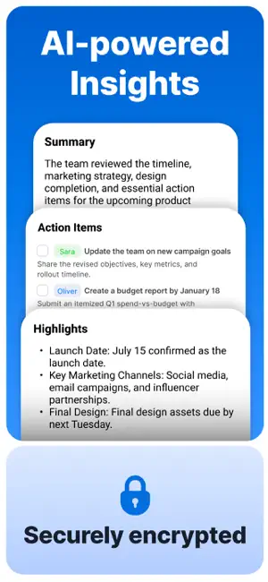 Summary - AI Note Taker screenshot 3