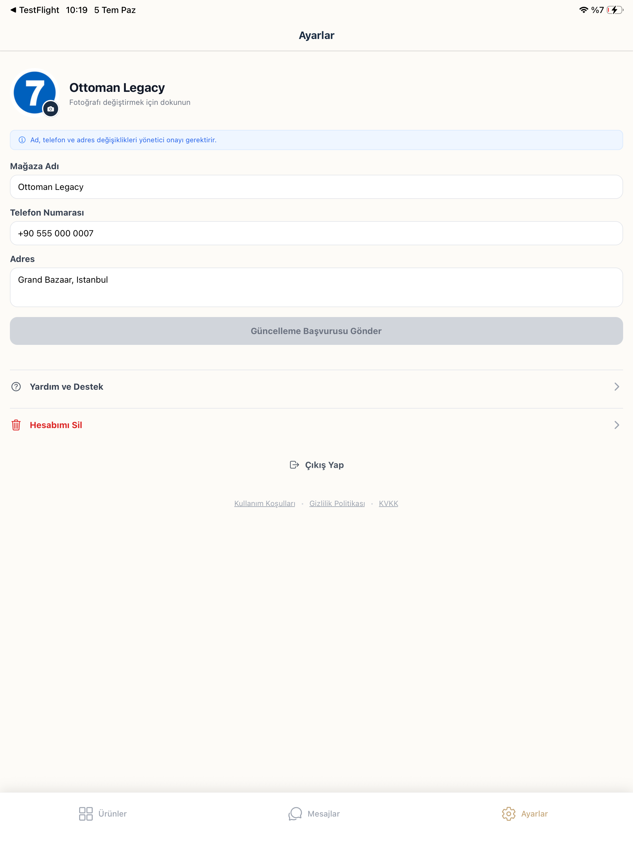 Bazaarly Satıcı screenshot 10