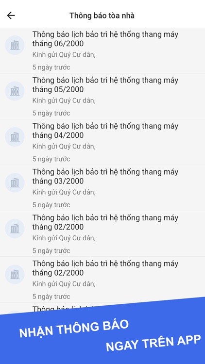 Cudanso - Tiện ích cư dân screenshot-3