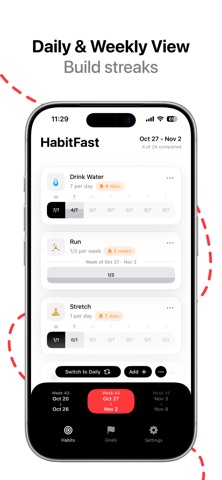 Habit Tracker - HabitFast Screenshot 3 of 5