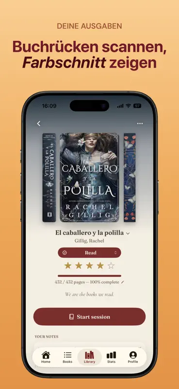 SlowRead: Book Tracker & TBR screenshot 5 of 10