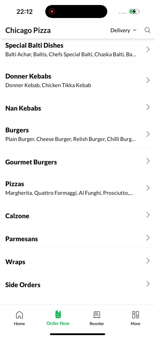 Screenshot #3 pour Chicago Pizza.