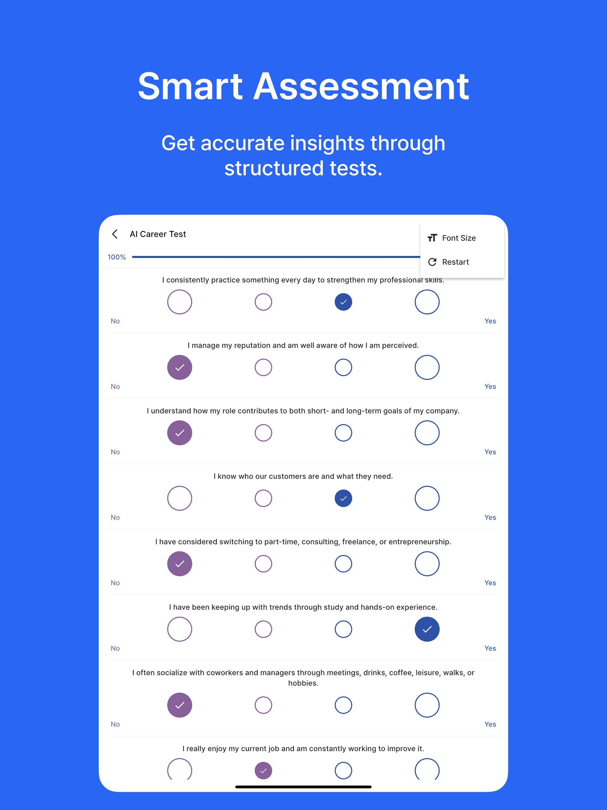 Career Test: AI screenshot 8