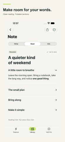 Volt: Quick Notes & Fast Jot Screenshot 2 of 10