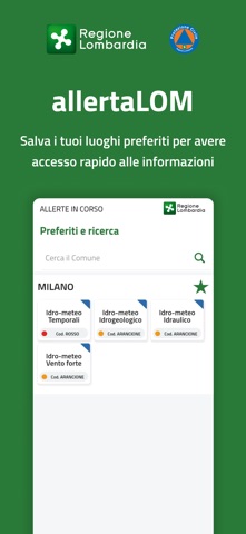 allertaLOM iPhone screenshot 4