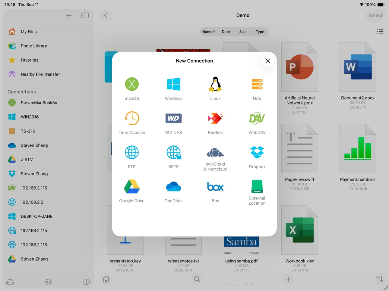 iPad screenshot
