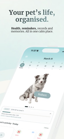 Hubert: Pet Health Tracker screenshot