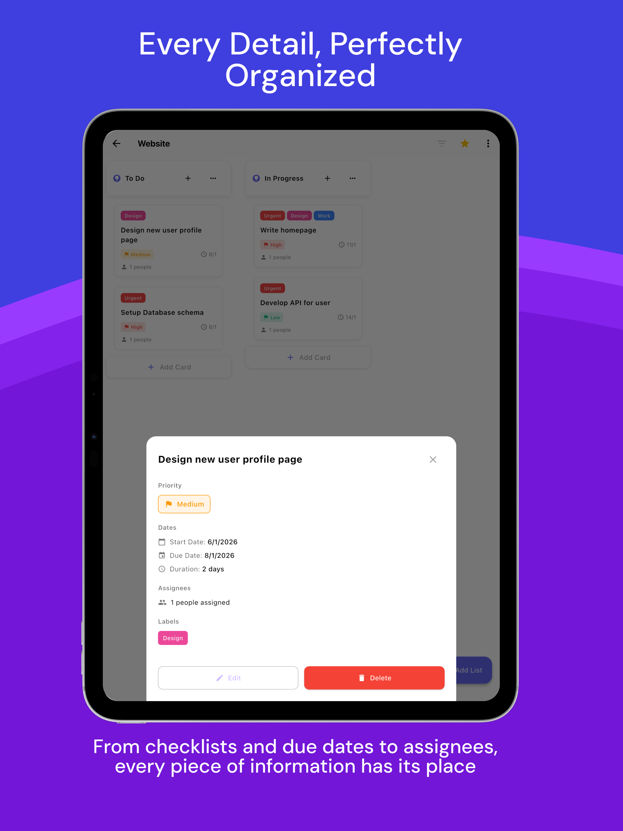TaskFlow - Project Management