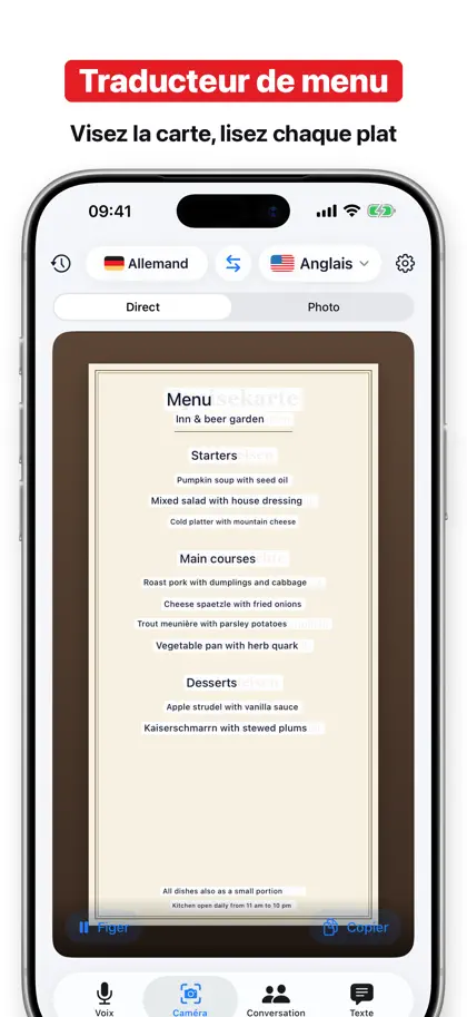 Screenshot 5 di 6 di Translate Now : Voix & Montre