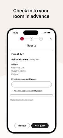Sokos Hotels App Store preview screenshot 4