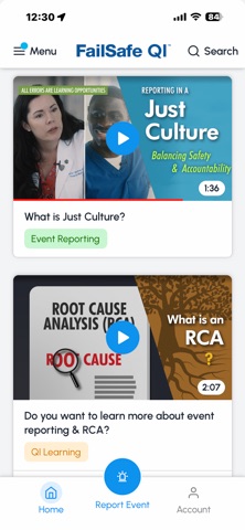 FailSafe QI iPhone screenshot
