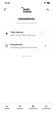 Radio Kraków iPhone screenshot