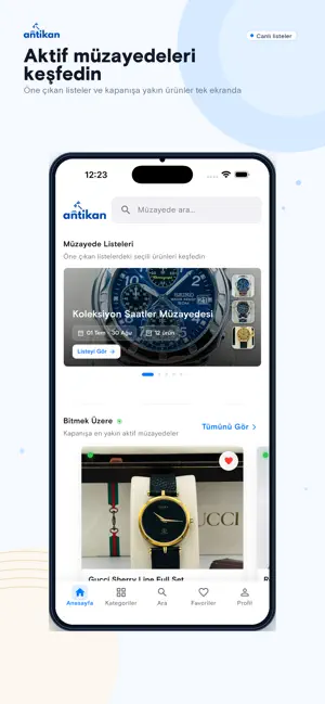 Antikan - Online Müzayede screenshot 1