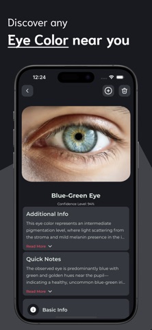 Eye Color Identifier - ECI iPhone screenshot