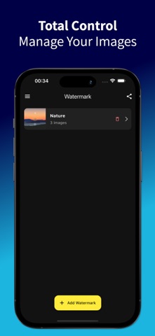 Add Watermark to Photos iPhone screenshot