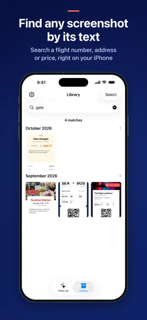 Screenshot Deleter & Archive screenshot 2