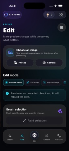Stable Diffusion: AI Studio iPhone screenshot