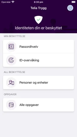Telia Trygg screenshot 1