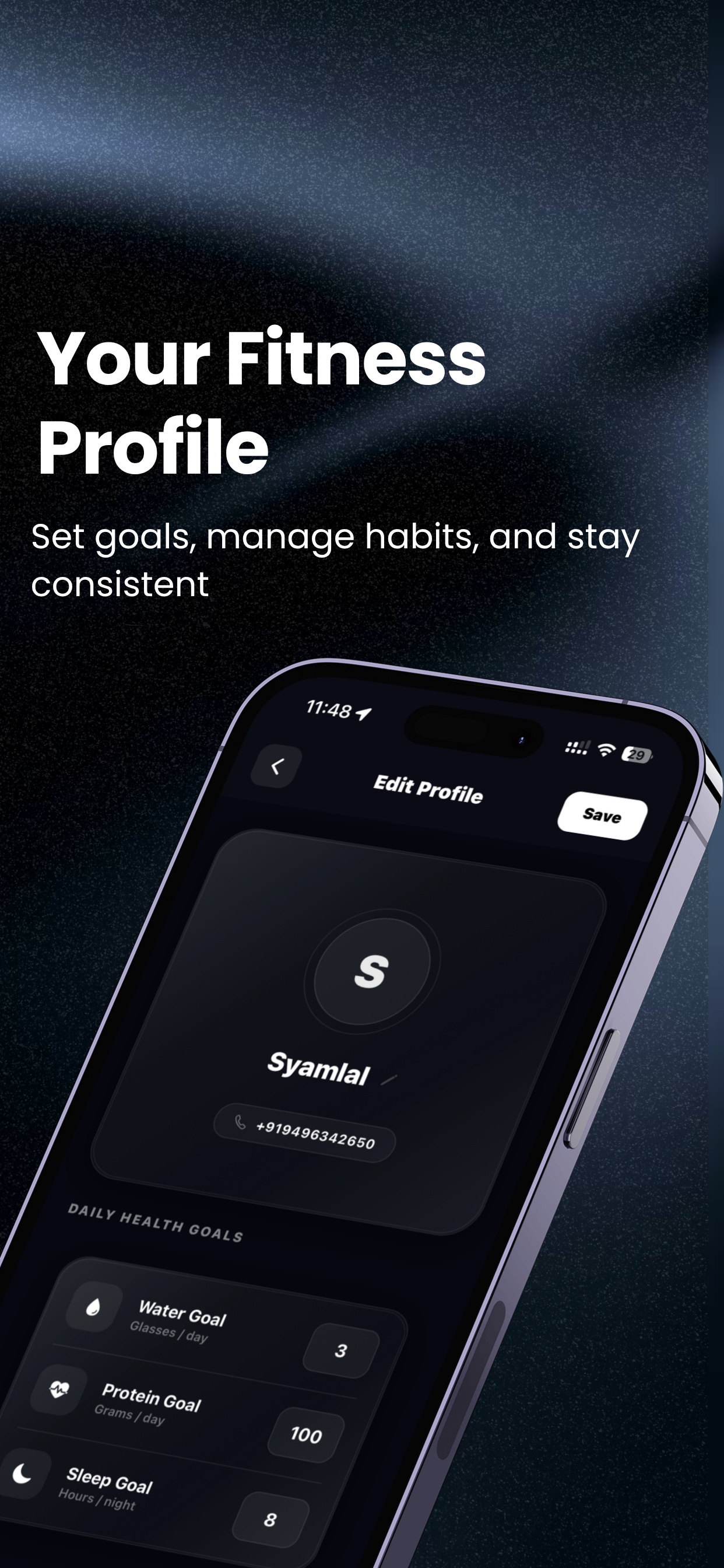 GymTie Fit - Fitness Tracker