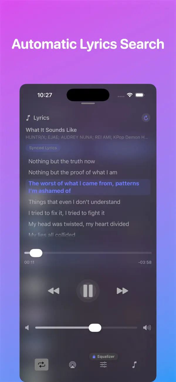 Screenshot #3 pour Basic Music Player