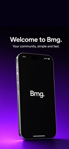 Bmg. iPhone screenshot