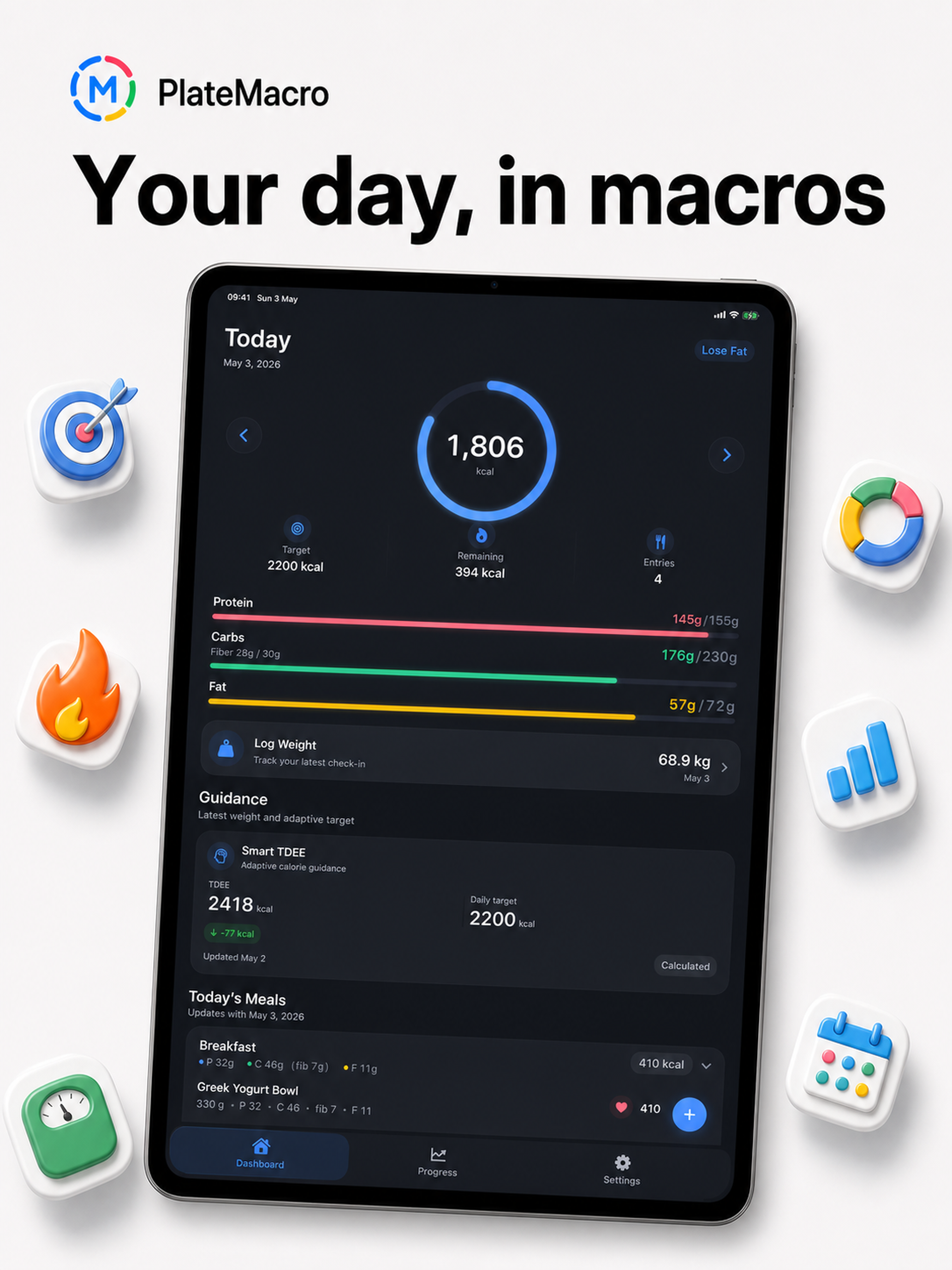 PlateMacro: Macro Tracker screenshot 8