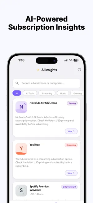 Subscription Track: AI Insight screenshot 4