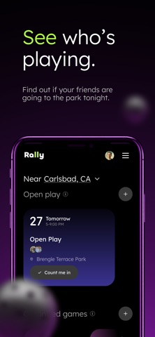 Rally App – Local Pickleball Screenshot 2 of 5