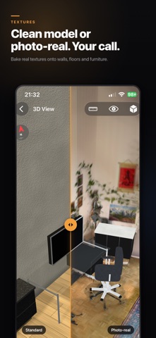FloorLens: 3D Room Scanner iPhone screenshot