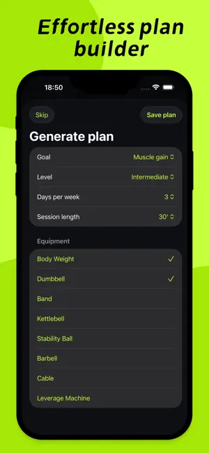 LiftForge -Workout Logger screenshot 3