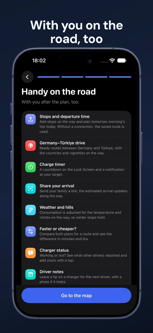 Şarj Ne Kadar: EV Trip Planner screenshot 8