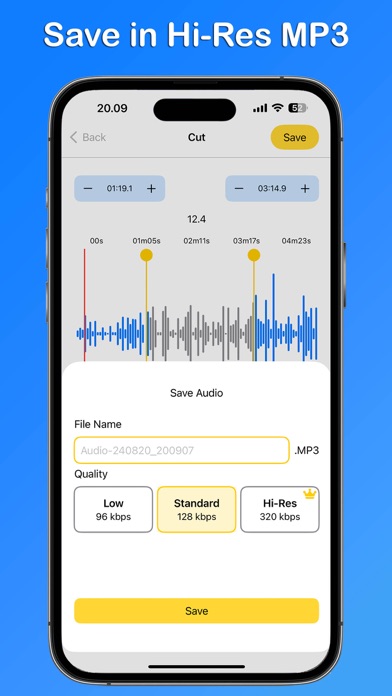 MP3 Cutter - Trimmer Screenshot